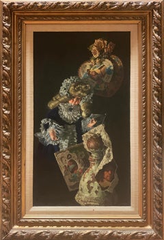 "The Brass Ring", Bob Byerley, Original Oil on Canvas, 24x12 in., Realism