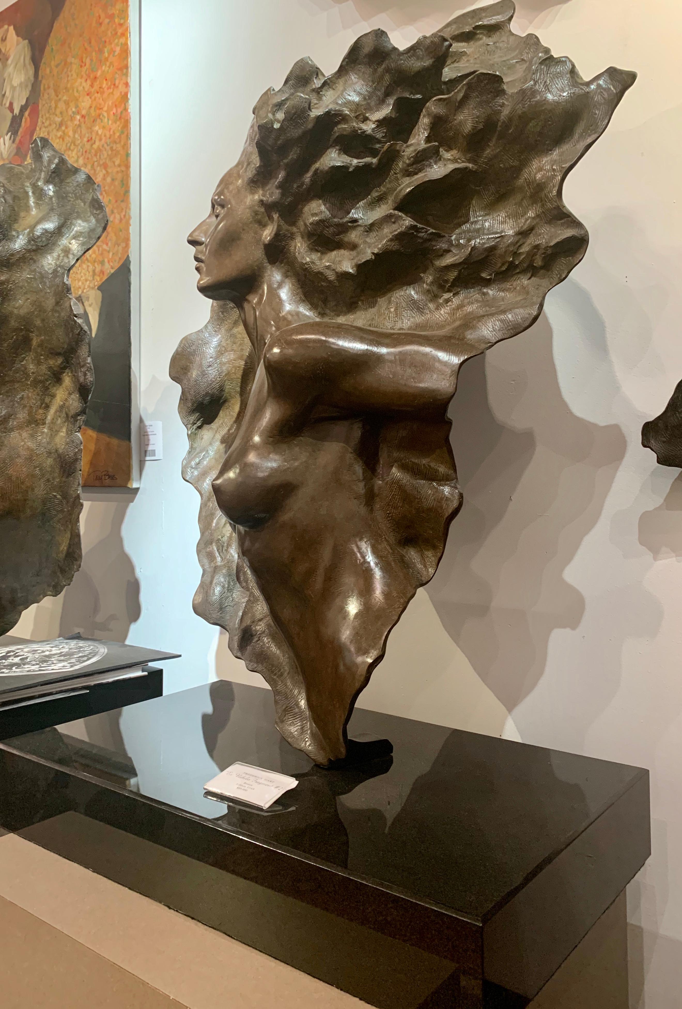 « Ex Nihilo Fragment 2 », Frederick Hart, Sculpture en bronze, Figure de femme en vente 4