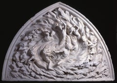 "Ex Nihilo", Frederick Hart, Marble Sculpture, Figurative Woman & Men