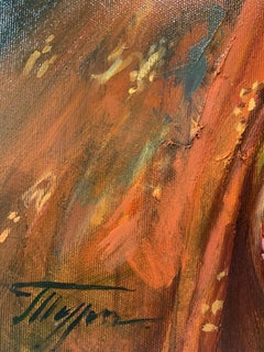 "India" (The Birth of the Universe), Oleg Turchin, Surrealism, Figurative, 58x30