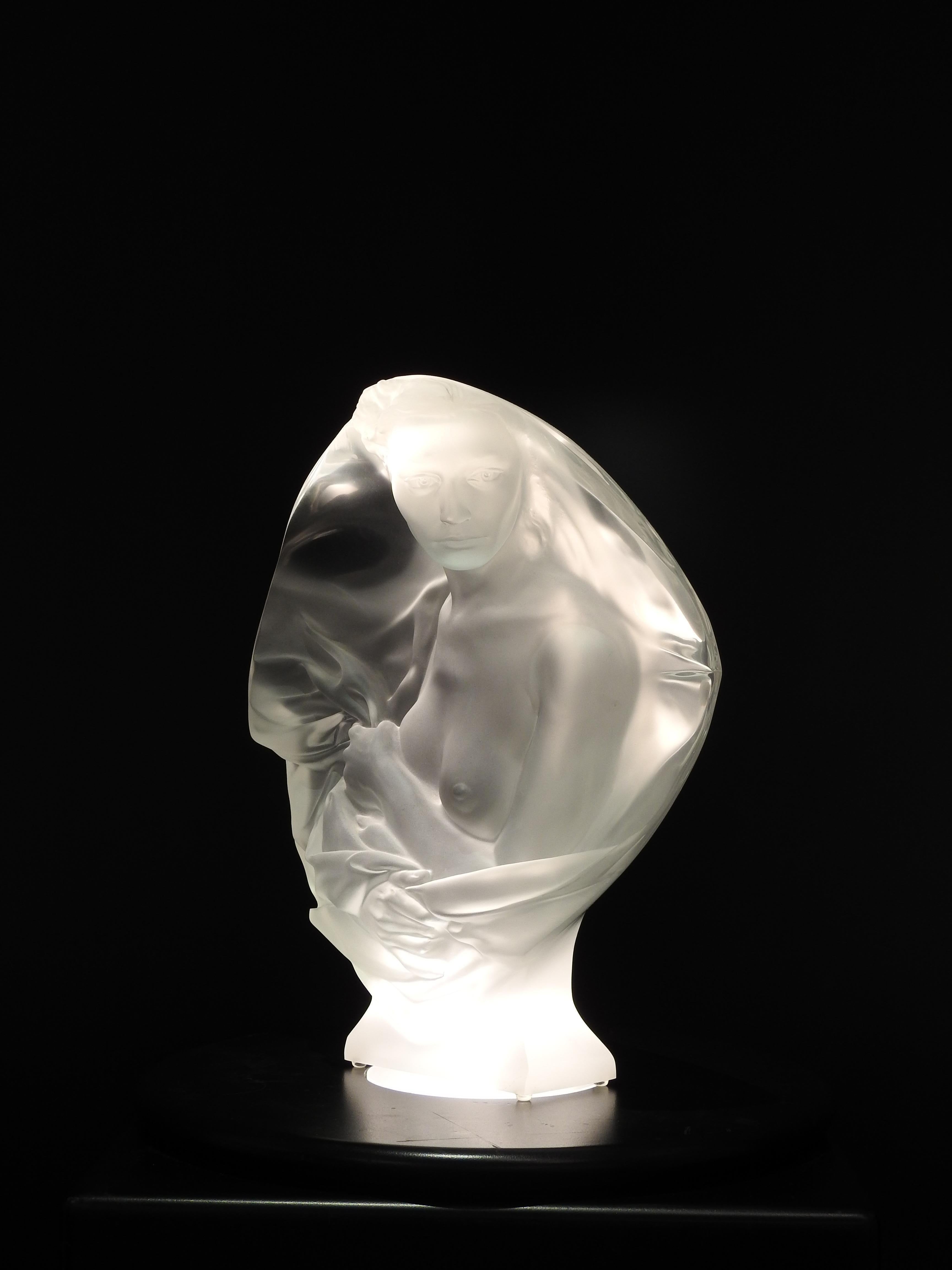 „“Kontemplation“, Frederick Hart, Acrylharz, figürliche Skulptur  im Angebot 1