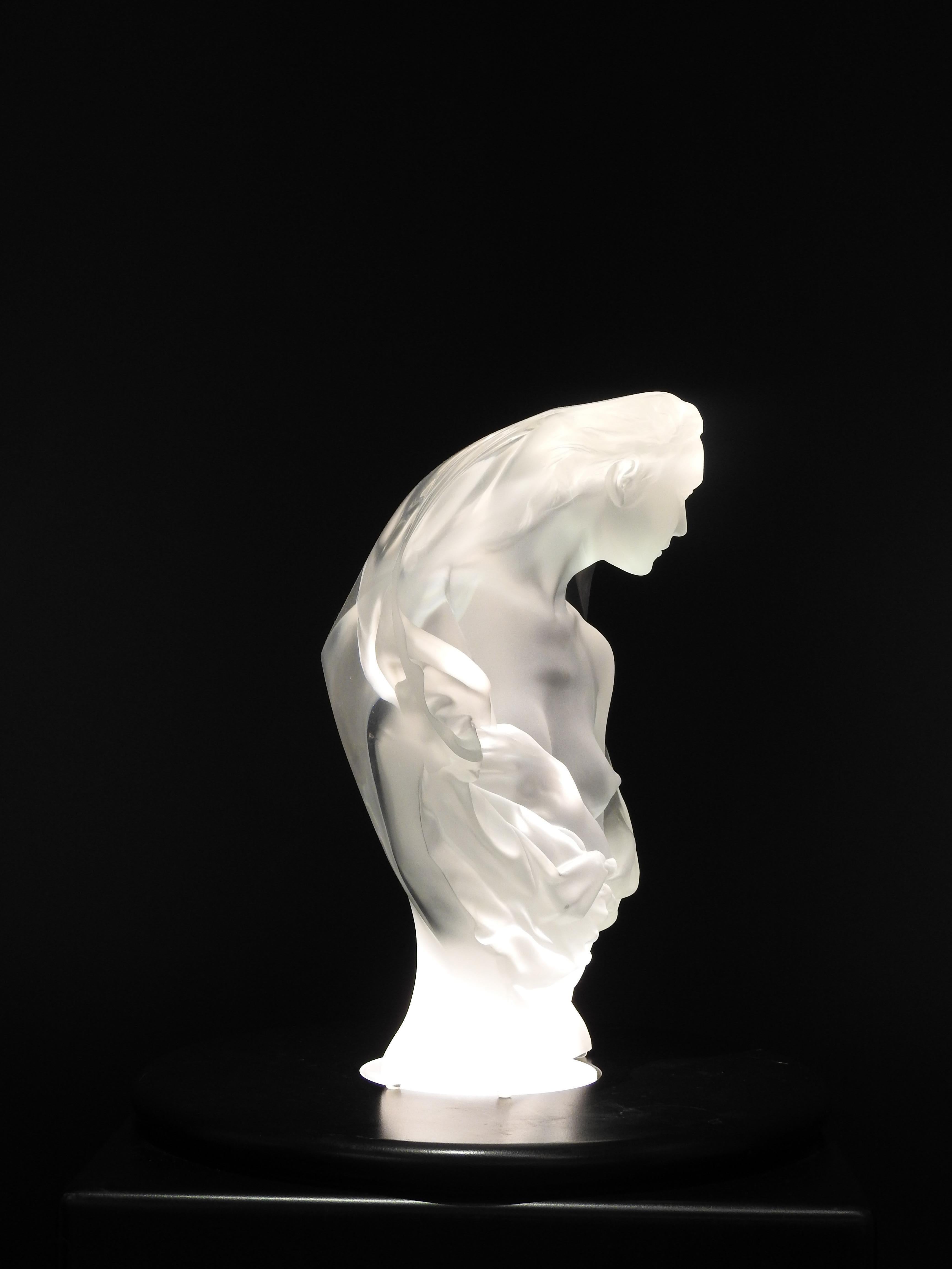 „“Kontemplation“, Frederick Hart, Acrylharz, figürliche Skulptur  im Angebot 4