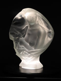 Vintage "Contemplation", Frederick Hart, Acrylic Resin, Figurative Sculpture, 