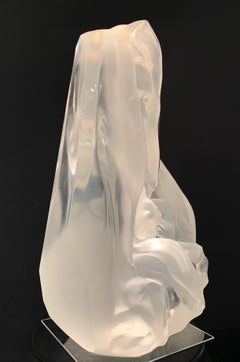 "Mother & Child", Frederick Hart, Acrylic Sculpture, 24x18x10 in., 43x150, white