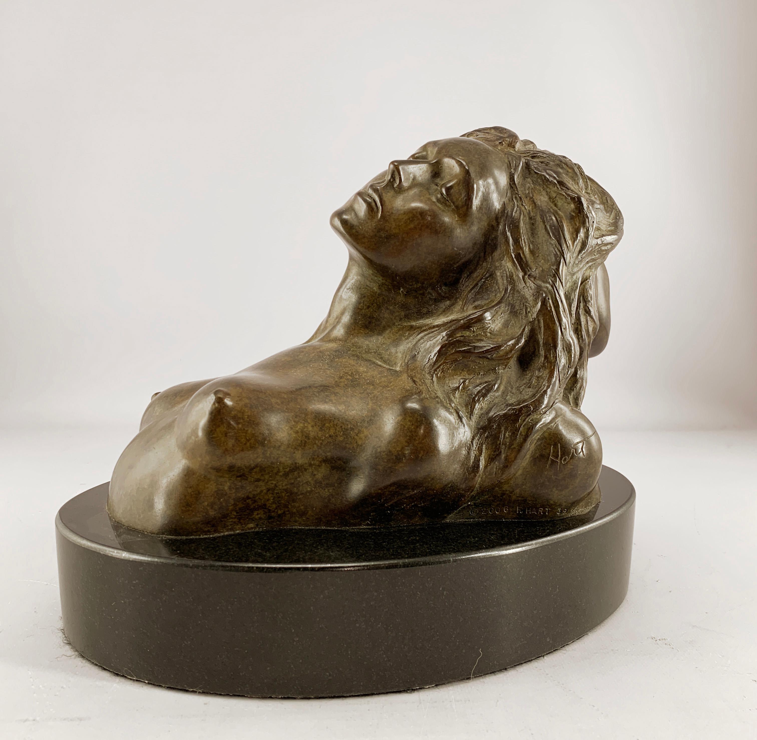 « vérité et beauté », Frederick Hart, sculpture figurative en bronze, 20,3 x 30,4 x 22,9 cm  en vente 1