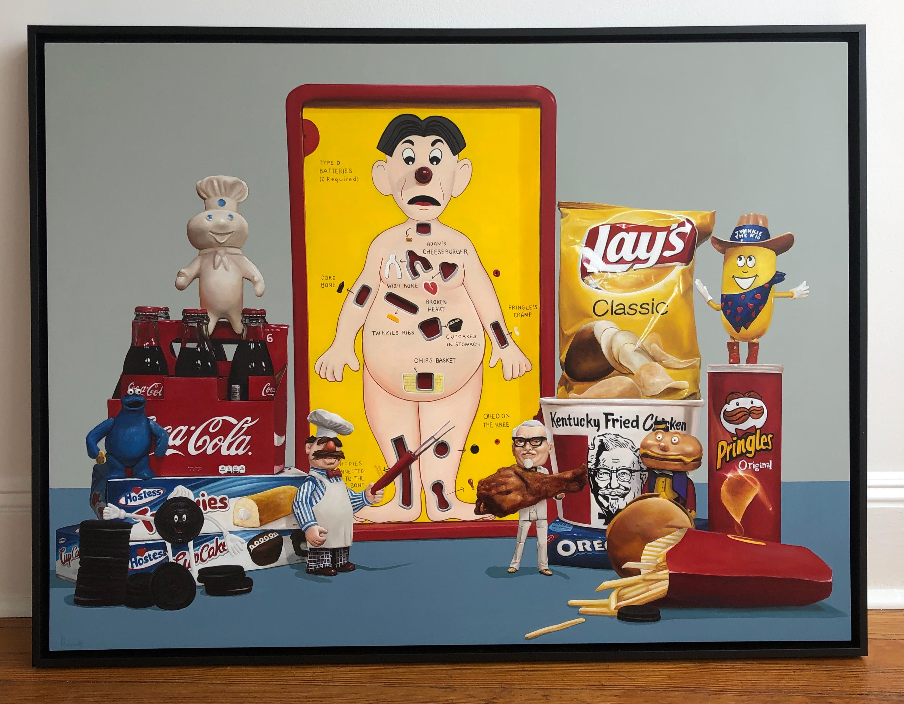 You Are What You Eat - Pop Art Painting by Pat Hobaugh