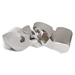 REFLEKTOR, Jörg Bach, 2013, polished Stainless Steel, Abstract Sculpture, Germany