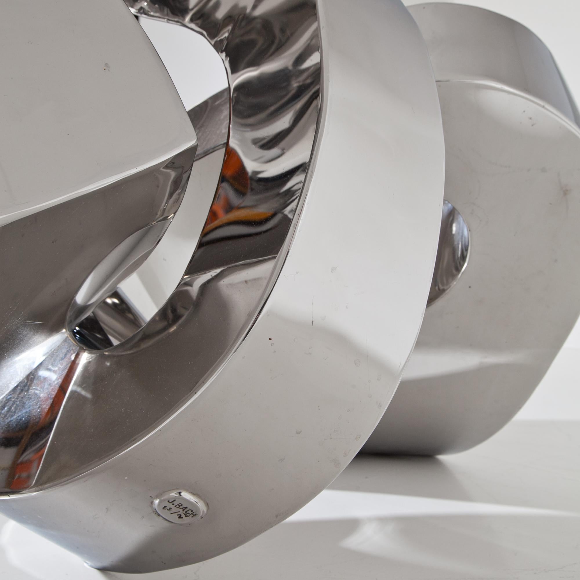 REFLEKTOR, Jörg Bach, 2013, polished Stainless Steel, Abstract Sculpture, Germany For Sale 7