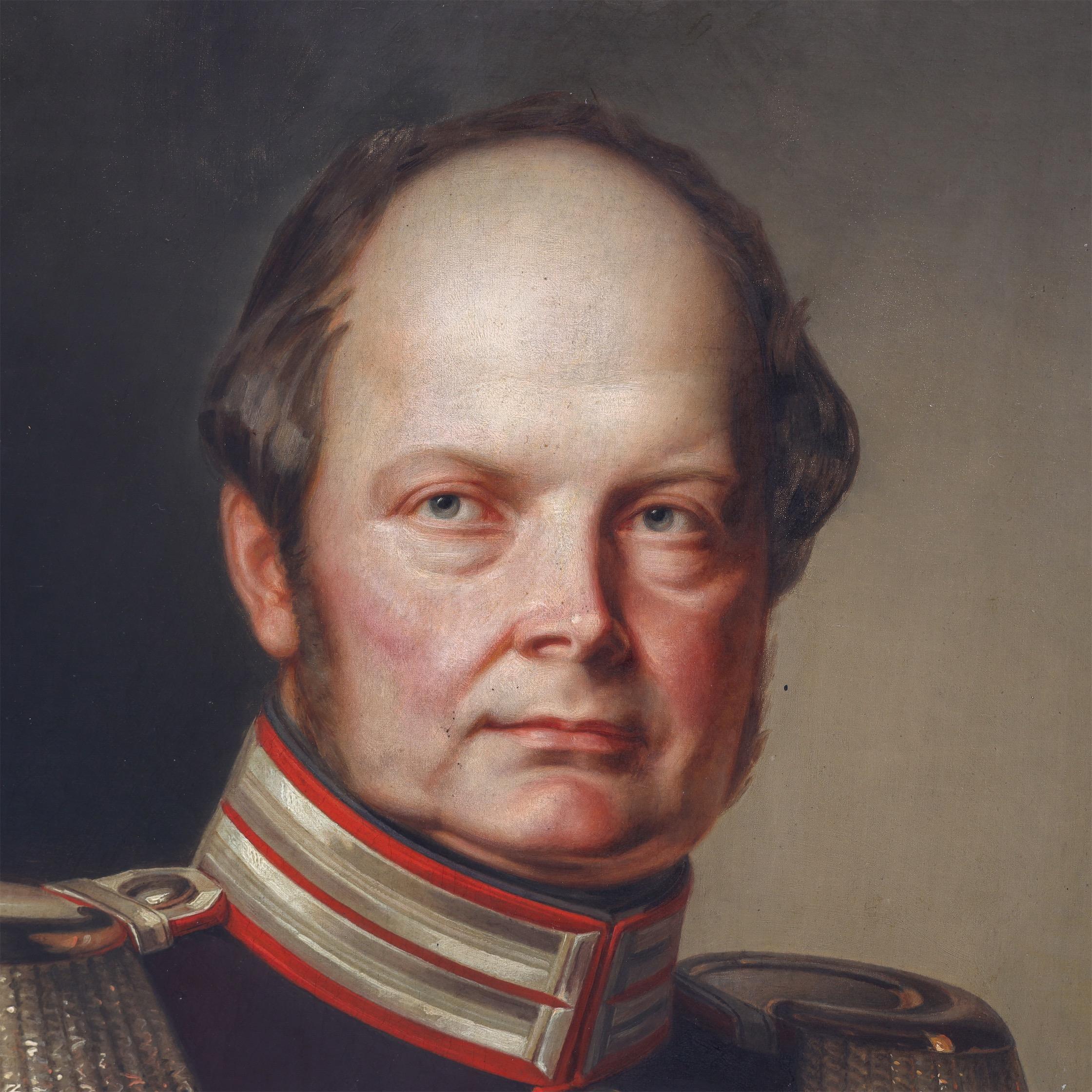 Franz Krüger, Portrait of King Frederick William IV, 1849-1857 3