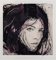 Untitled Small, 17/50 - Original Fine Art, Portrait, Figurative, Black & White