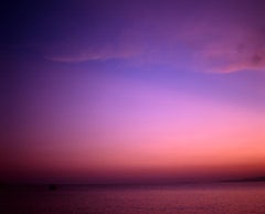 Naxos 6 - Photograph of Purple Evening Seascape