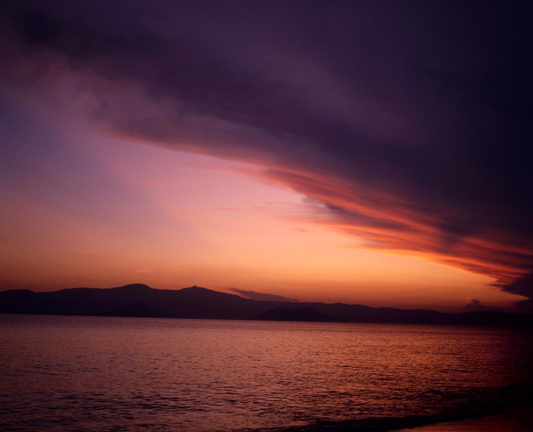 Naxos 7 - Sunset Landscape Photography by Karen Evans