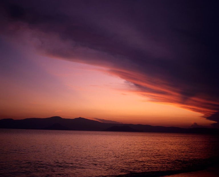 Karen Epstein Color Photograph - Naxos 7 - Sunset Landscape Photography by Karen Evans