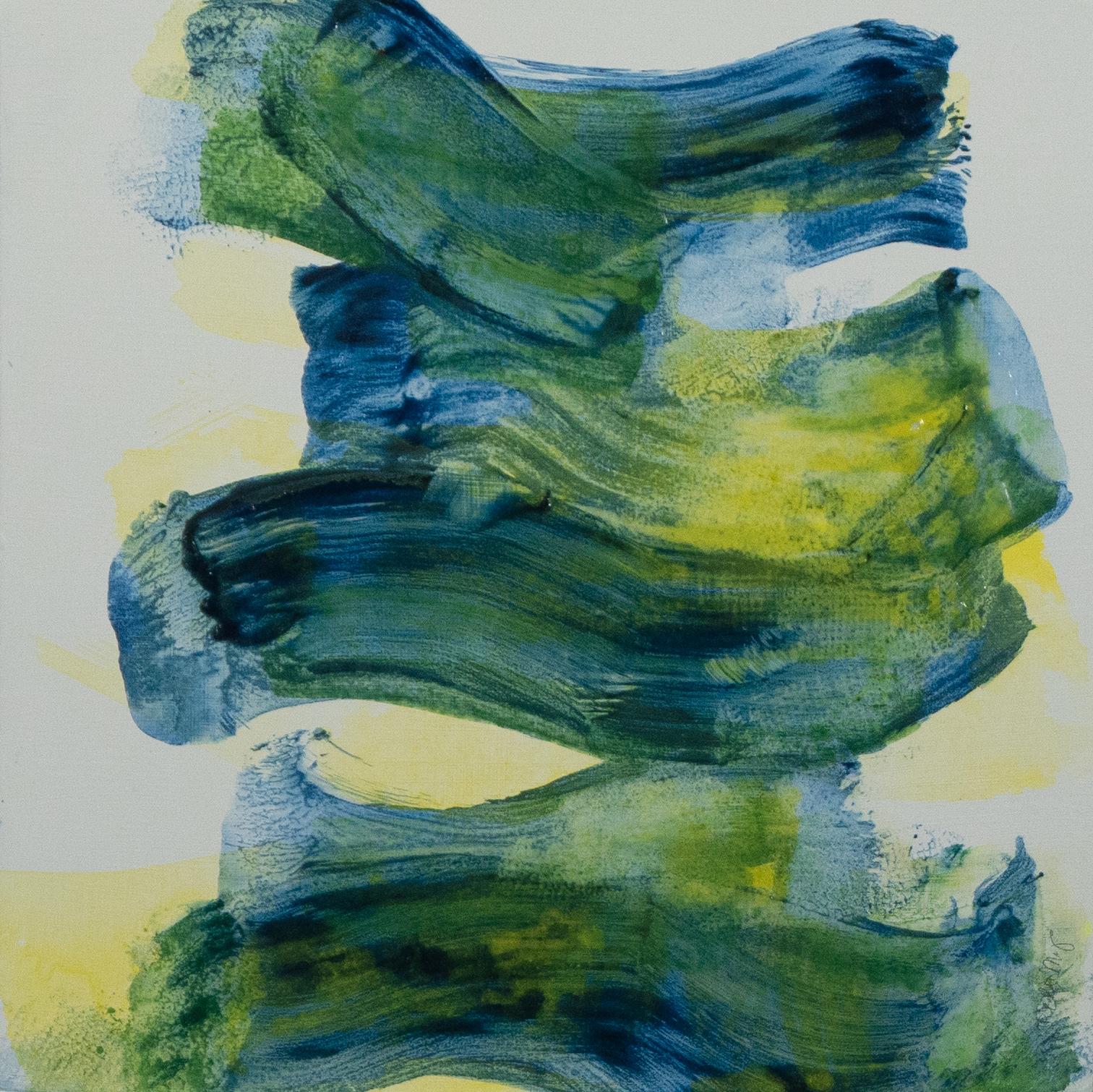 Lisa Petker-Mintz Abstract Painting - Bayside Waves