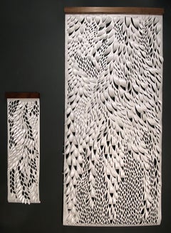 Hand-cut Paper Scroll, Wall Hangings 40x12