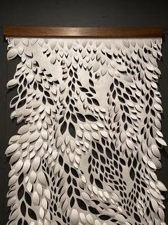 Hand-cut Paper Scroll, Wall Hangings 56x24