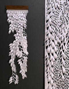 Hand-cut Paper Scroll, Wall Hangings 80x36