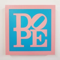 Dope - Cheap Thrills, Hussy - Pink and Blue Block Letter - Joseph "Juju" Bottari