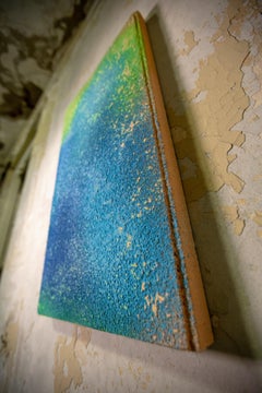 Flavor Building 3, mixed media painting by Joel Blenz