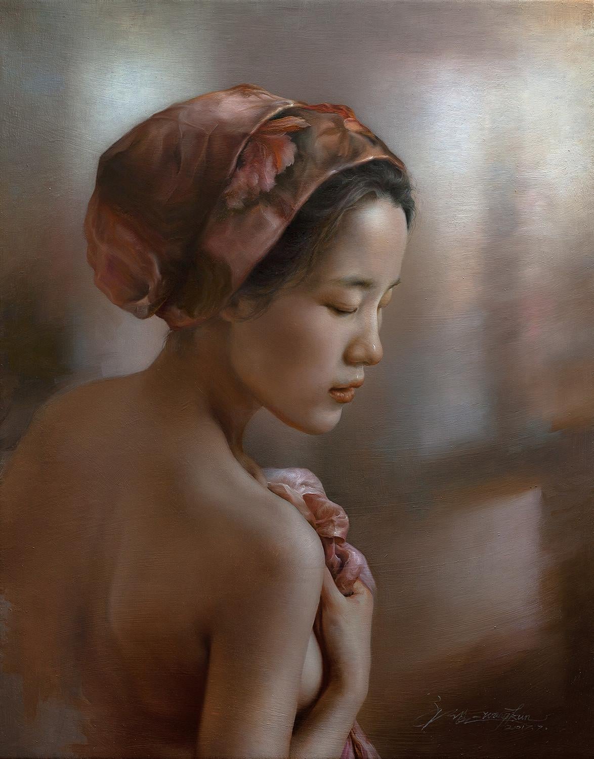 Wang Kun Portrait Painting - Short Prayer 