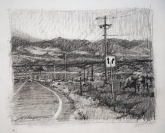 „Road Warriors“ (2012) von Susie Hyer, Original-Graphitzeichnung auf Papier