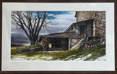 "Living Room Set" (2023) By William Matthews, Original Watercolor Painting