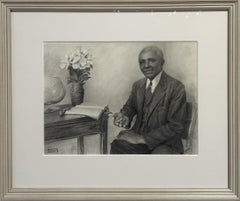 "George Washington Carver" (2024) Graphite Drawing on Paper