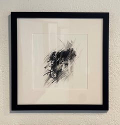 "On The Threshold" - Original Charcoal Drawing on Paper