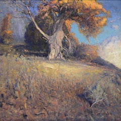 Old Cottonwood, Oil Painting