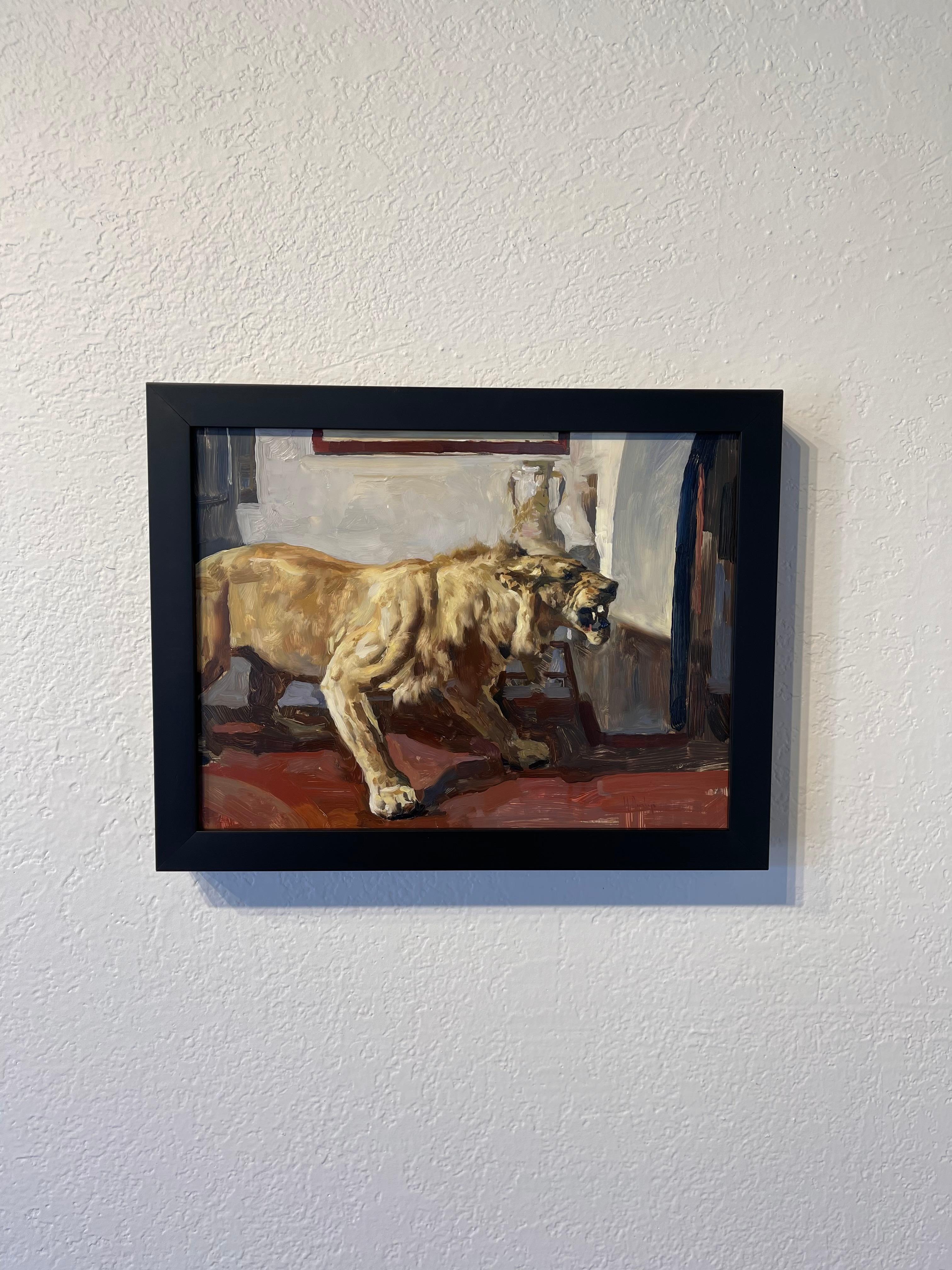 The Lion  - Painting by Hollis Dunlap