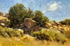 "High Desert Hillside" Oil Painting