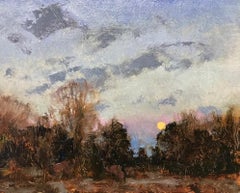 "October Moon" Oil Painting