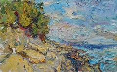 "Evening on the Black Sea" Oil Painting