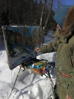 "First Days of Spring" Oil Painting