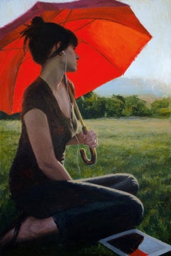 "Última luz" Pintura al óleo