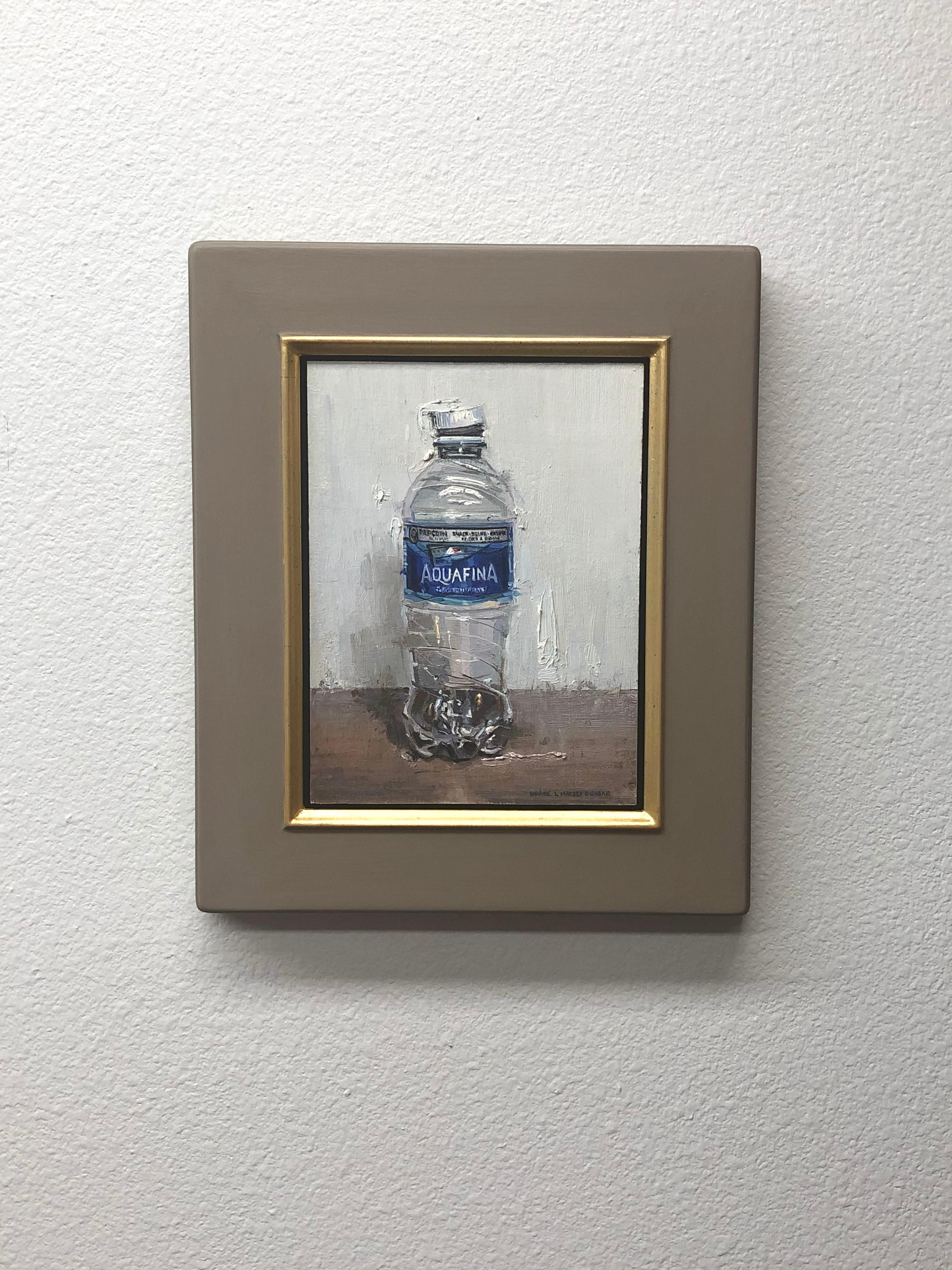 water bottle art painting