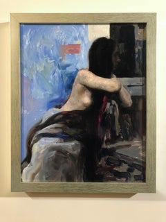 "When you were here, " Oil painting