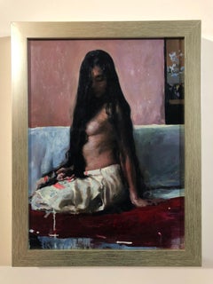 "Studio di Morgan", pittura a olio