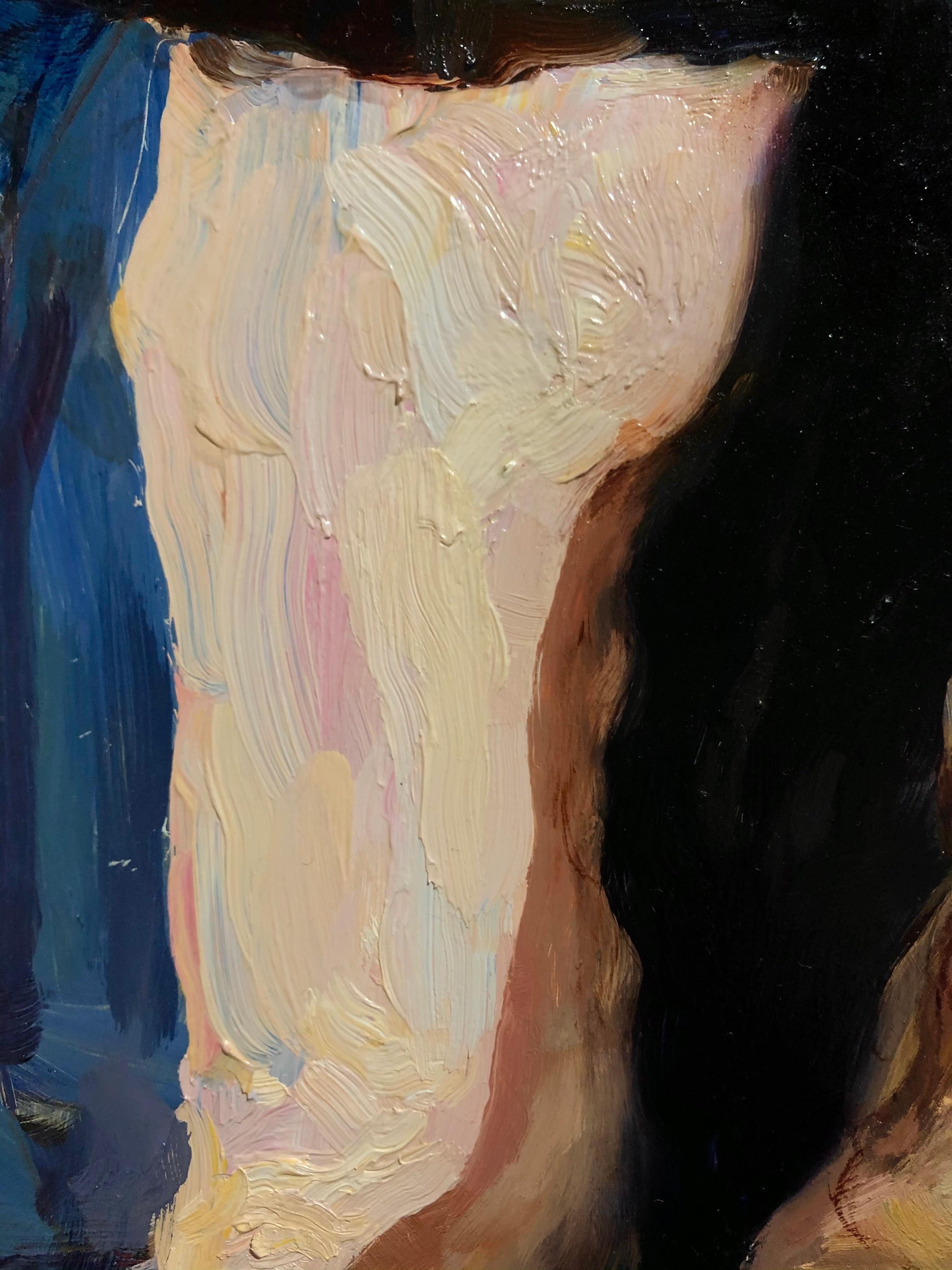 Hollis Dunlap "Enlightenment is Fleeting, " Oil painting For Sale at