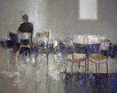 "Silent Conversation" Oil Painting