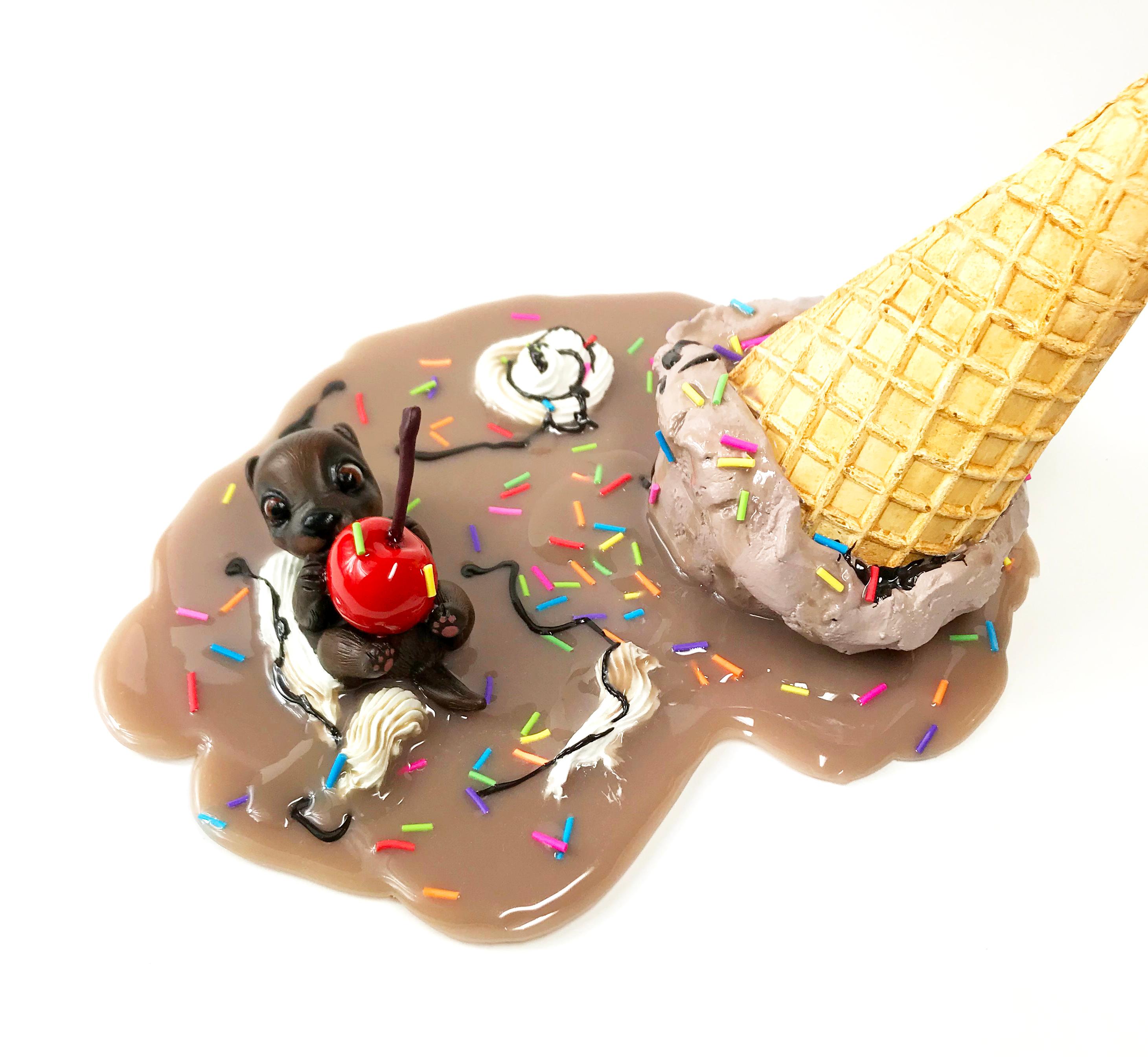 Chocolate Drizzle - Waffle Cone Otter 1