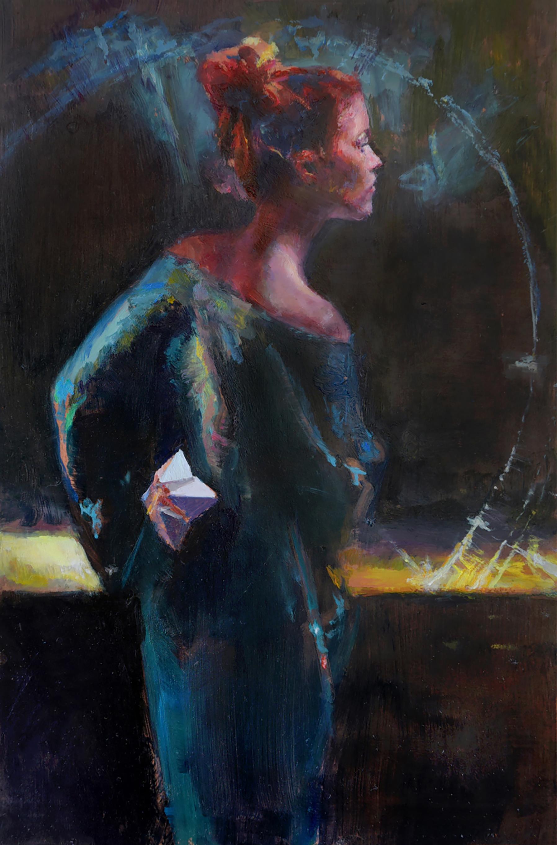 Ann Moeller Steverson Portrait Painting - Destiny Foretold