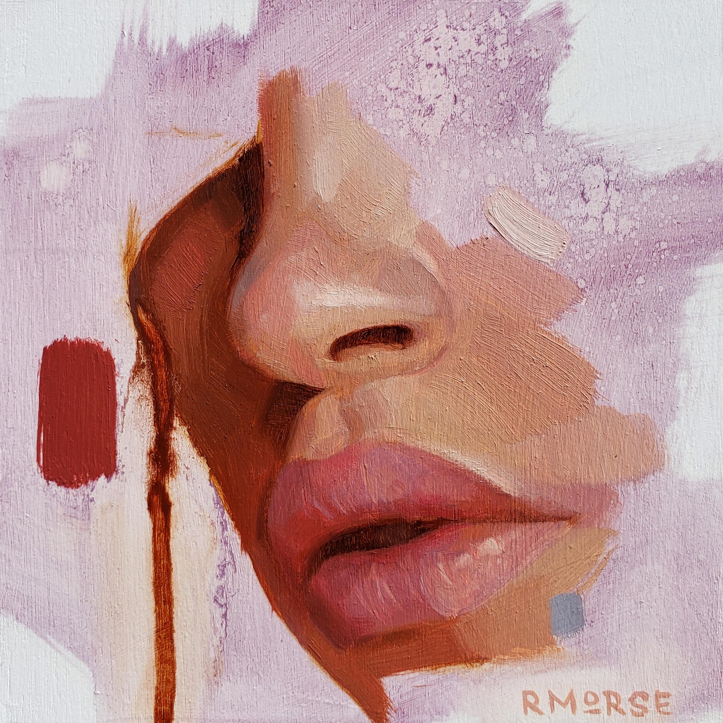 Ryan Morse Figurative Painting - Lips 2