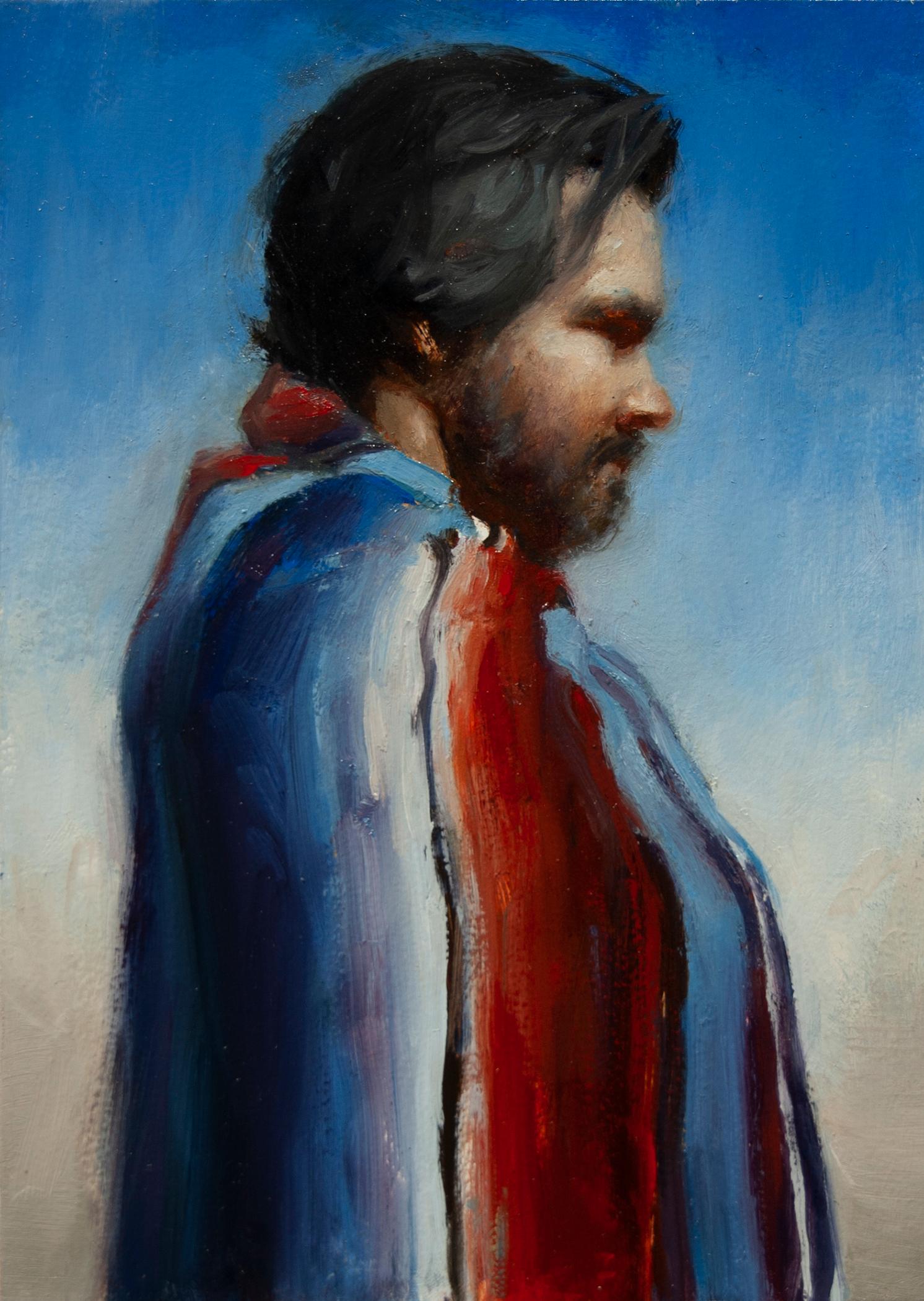 Zack Zdrale Portrait Painting - Blanket