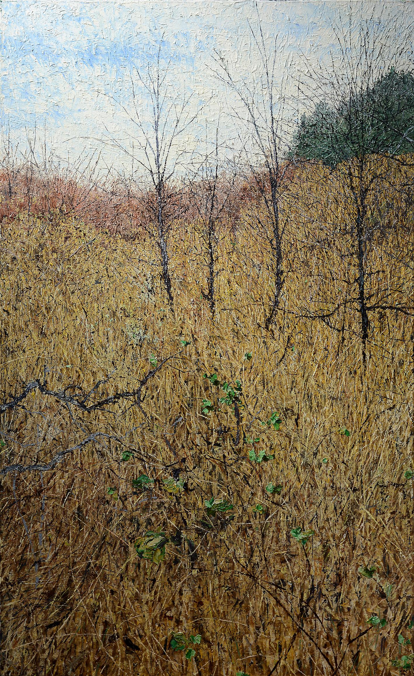 Chris Charlebois Figurative Painting - The Long Way