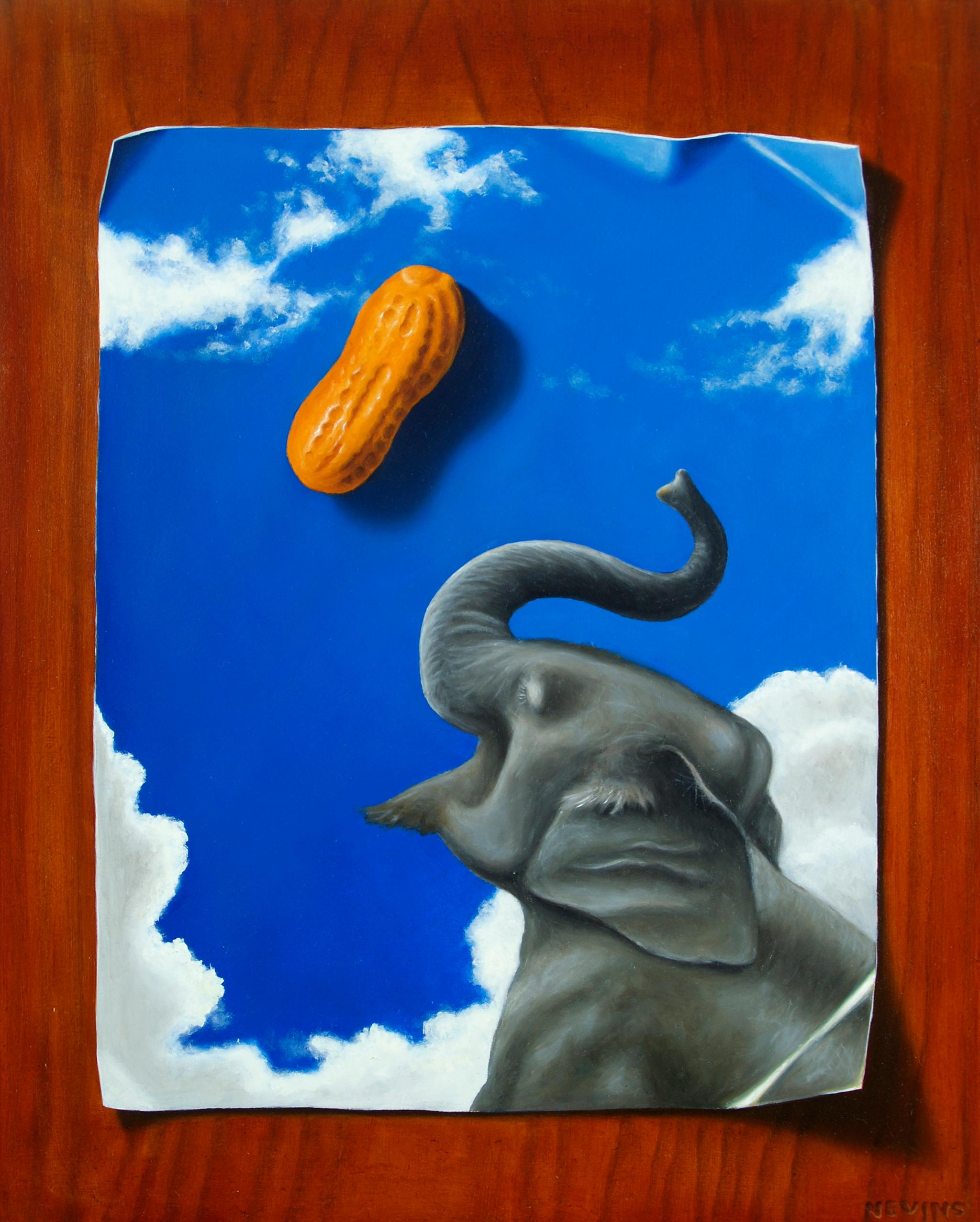 Patrick Nevins  Figurative Painting - Circus Peanut 