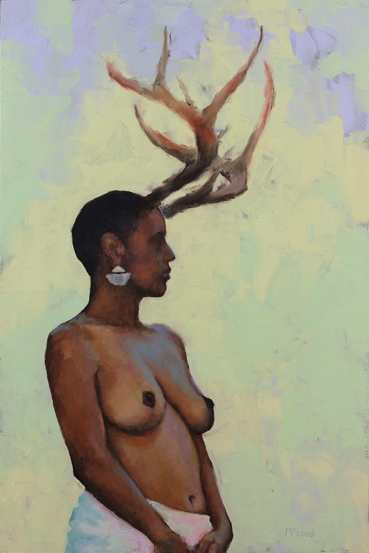John McLeod Nude Painting - Legend and Lore