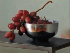 Peinture à l'huile « raisins »