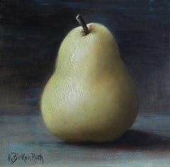 "Simple Pear" Oil Painting