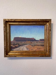 "Moon Rise, " Oil Painting